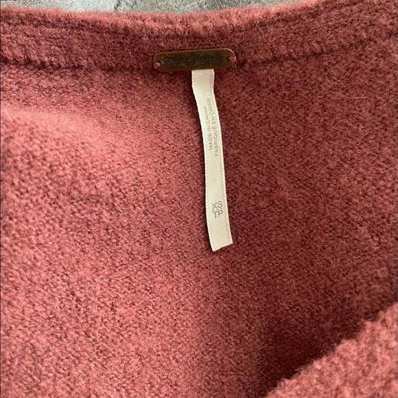 Free People V- Neck Sweater - Picture 3 of 3